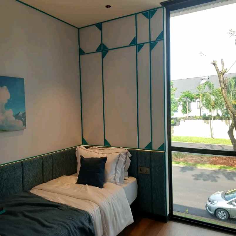 rumah mewah 2 lantai di lippo central karawaci