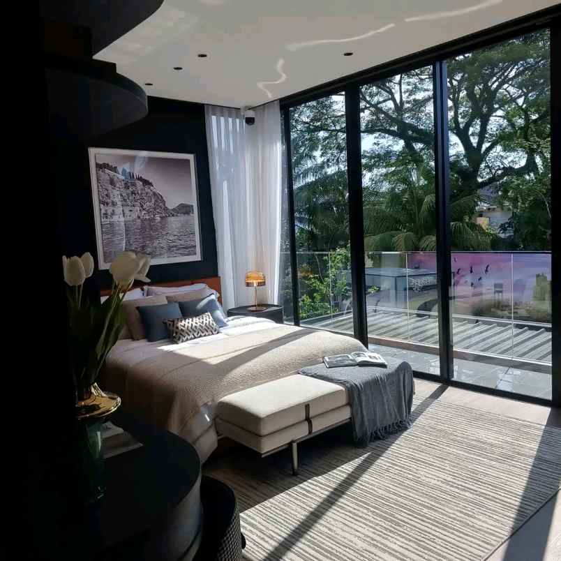 rumah mewah 2 lantai di lippo central karawaci