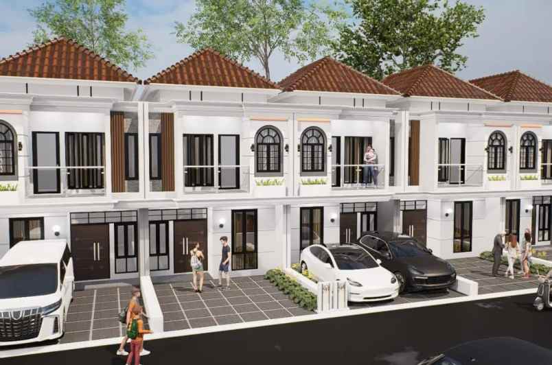 rumah mewah murah 2 lantai di depok