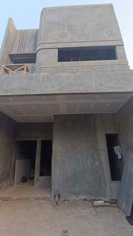 rumah modern 2 lantai jatimakmur dalam perumahan