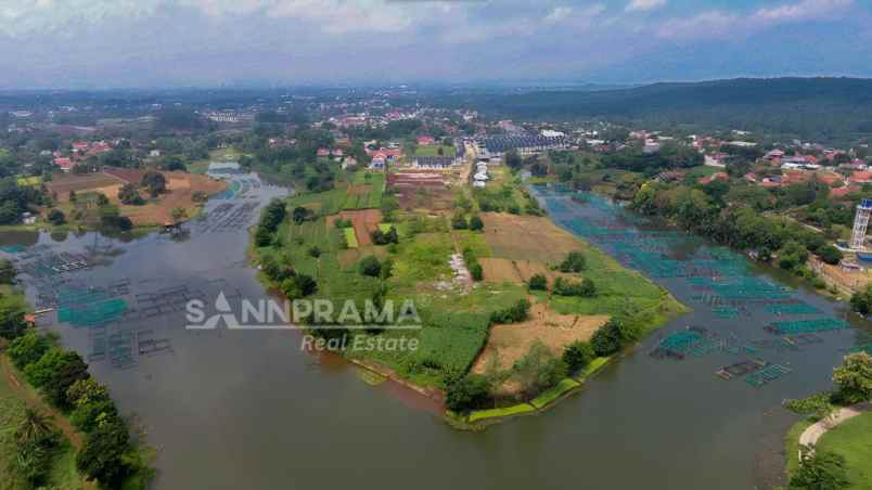 rumah modern minimalis view danau kemang bogor