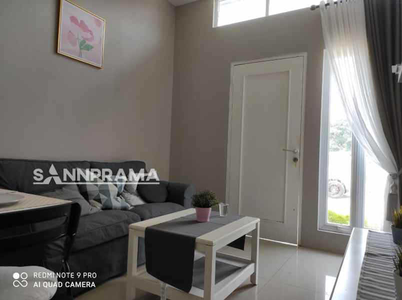 rumah modern minimalis view danau kemang bogor