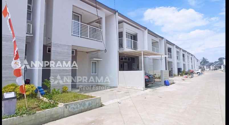 rumah modern minimalis view danau kemang bogor