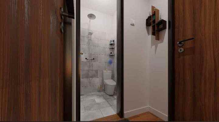 rumah modern minimlis dengan view danau harmony