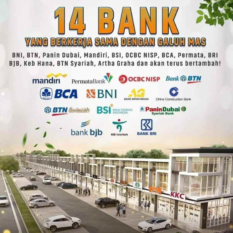 rumah modern minimlis dengan view danau harmony