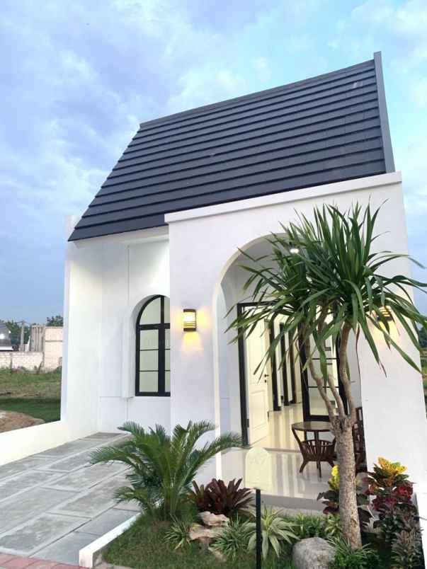 rumah mojosari murah 300 jutaan konsep mediterania