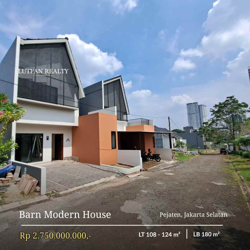 rumah pejaten barat design scandinavian