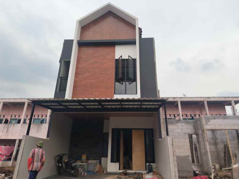 rumah scandinavian ceger cipayung jakarta timur