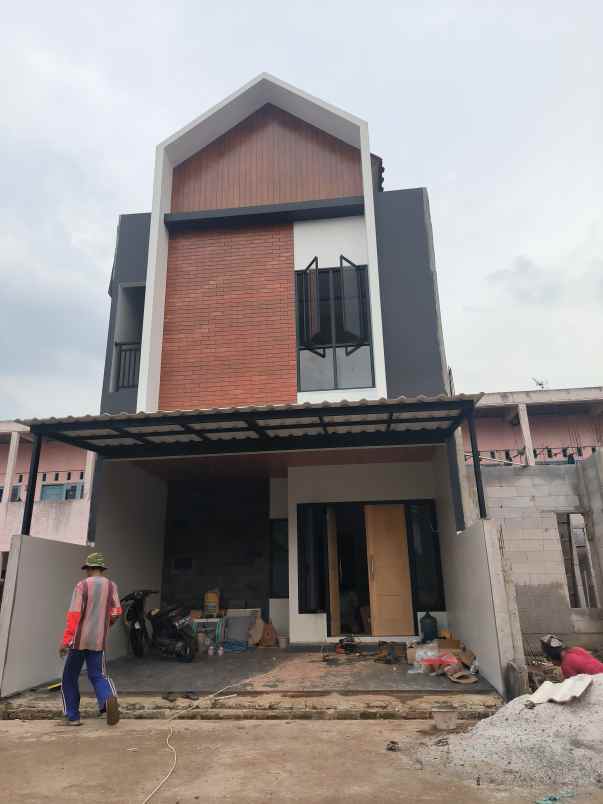 rumah scandinavian ceger cipayung jakarta timur
