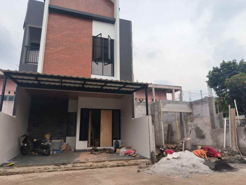 rumah scandinavian ceger cipayung jakarta timur