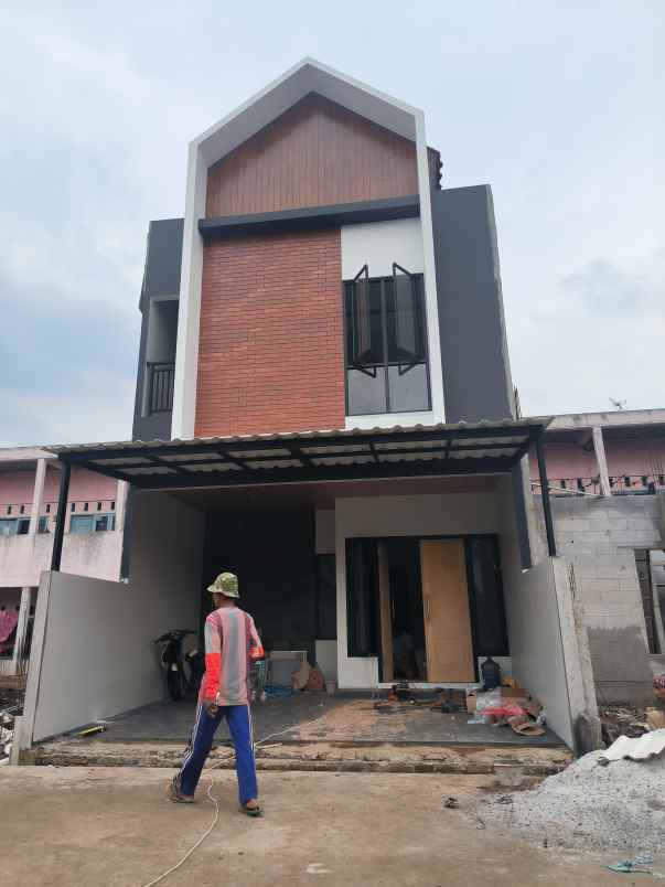 rumah scandinavian ceger cipayung jakarta timur