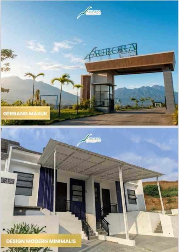 rumah view gunung cicilan cuma 3 jutaan