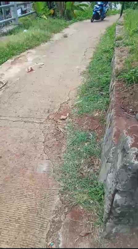 tanah 210 m2 akses motor jual murah