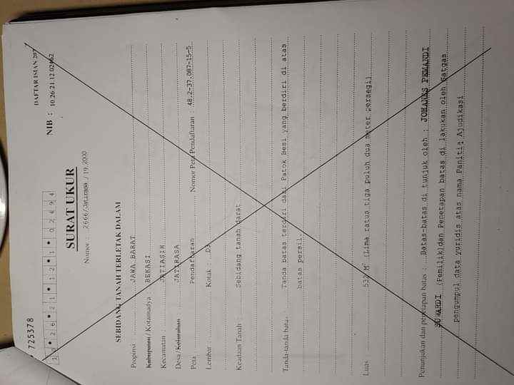 tanah jl benda jatirasa jatiasih