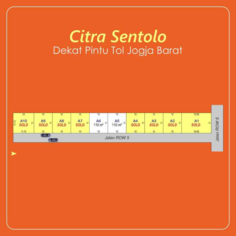 tanah jl kawasan industri sentolo