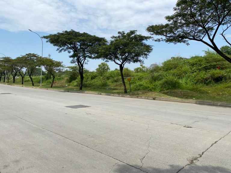 tanah jl kenari raya delta