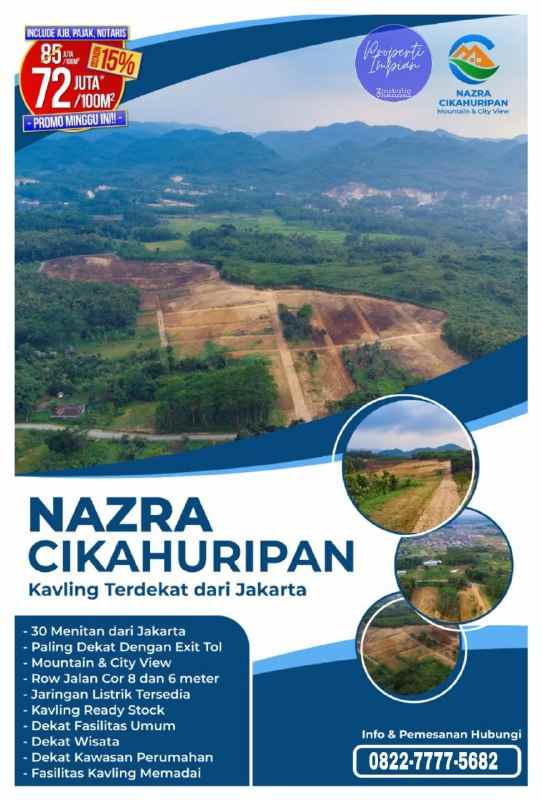 tanah jl klapanunggal cileungsi