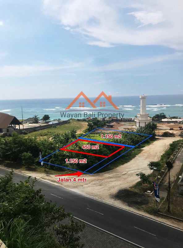 tanah jl pantai pandawa