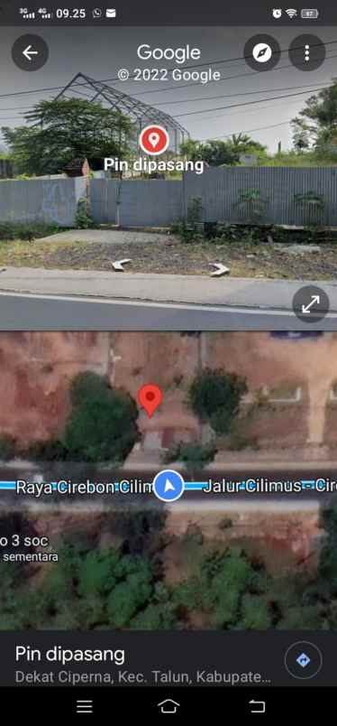 tanah jln cirebon cilimus beber