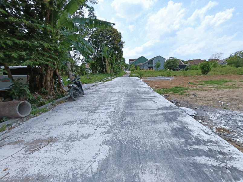 tanah jogja dekat stadion maguwoharjo shm p