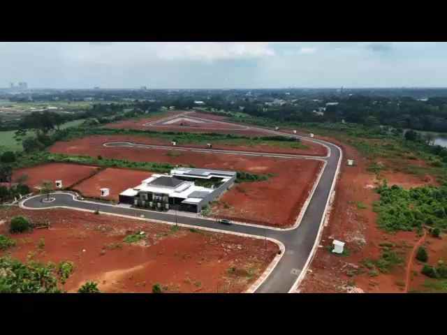 tanah kavling di cimanggis golf estate ada imb