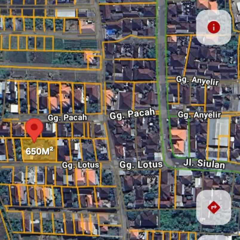 dijual 6 5 are jl siulan penatih dangin puri denpasar