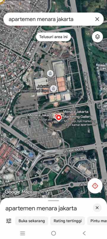 dijual apartemen apartemen menara jakarta