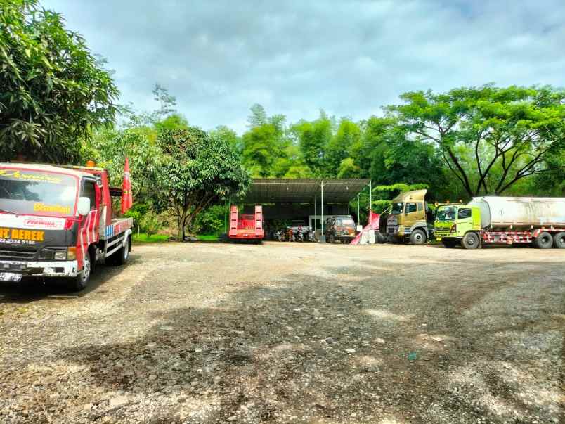 dijual cepat rest area beserta bangunan tapak tempur
