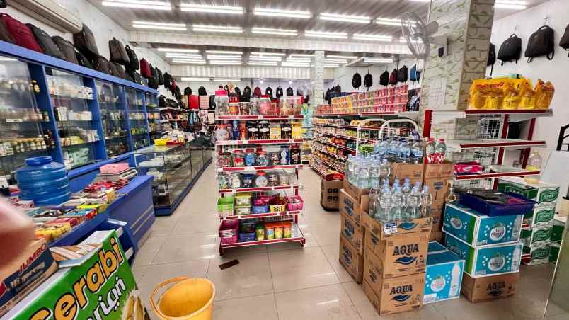 dijual kios 2 lantai jalan karya 1 dekat kampus uir