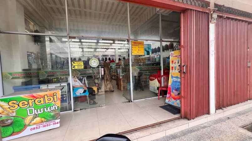 dijual kios 2 lantai jalan karya 1 dekat kampus uir