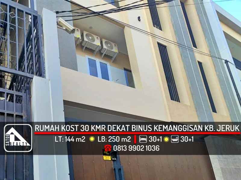 dijual kost kebon jeruk jakarta barat