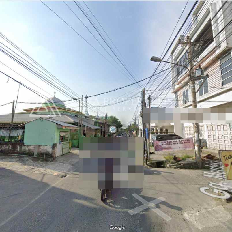 dijual ruko gandeng jalan ismaliyah medan area