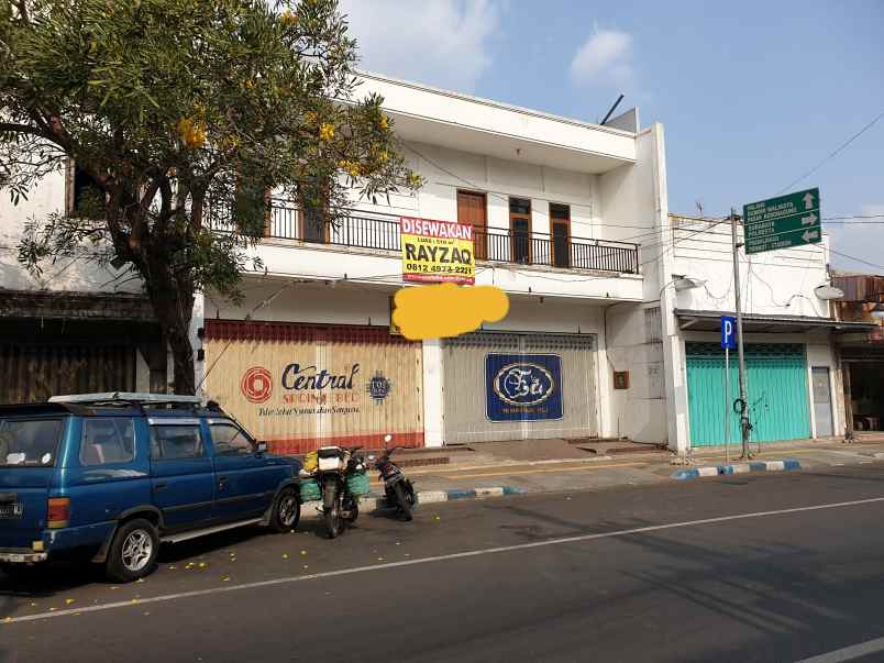 dijual ruko gudang kantor jalan kh wachid hasyim