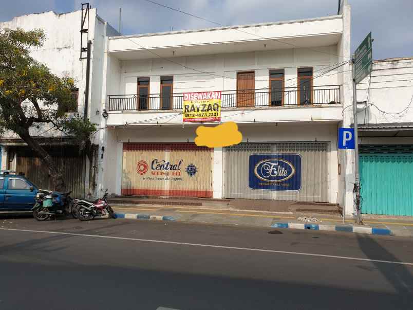 dijual ruko gudang kantor jalan kh wachid hasyim