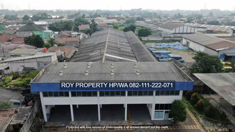 dijual ruko gudang kantor jl raya gunung putri