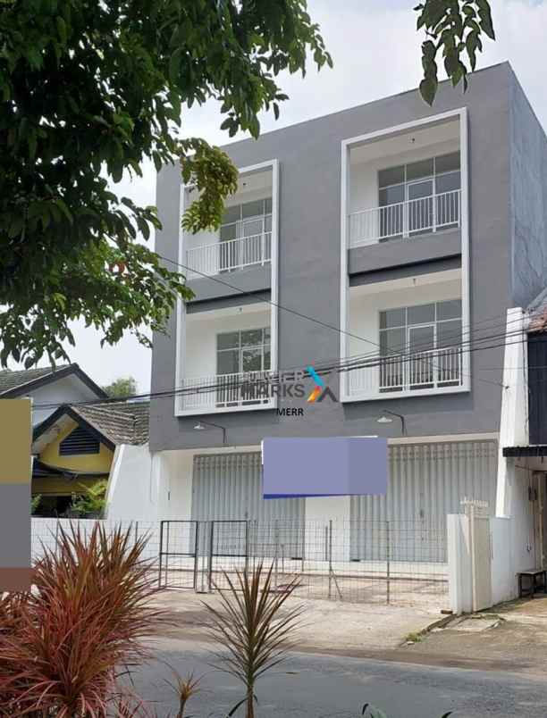 dijual ruko jalan kembar klampis semolo 2 ruko jejer