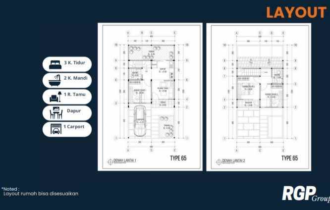 dijual rumah 2 lantai dekat grand galaxy bekasi