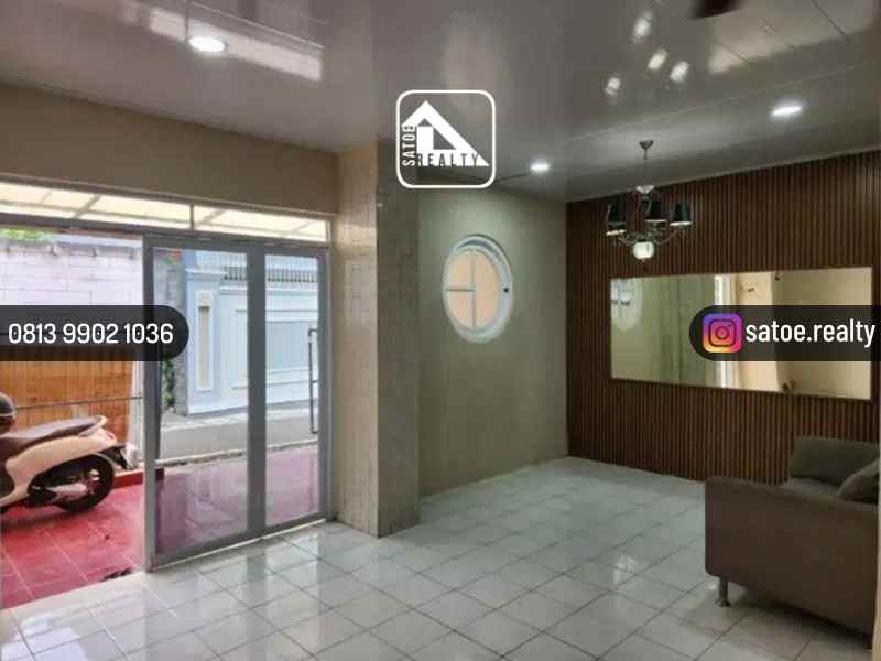 dijual rumah bendungan hilir jakarta pusat