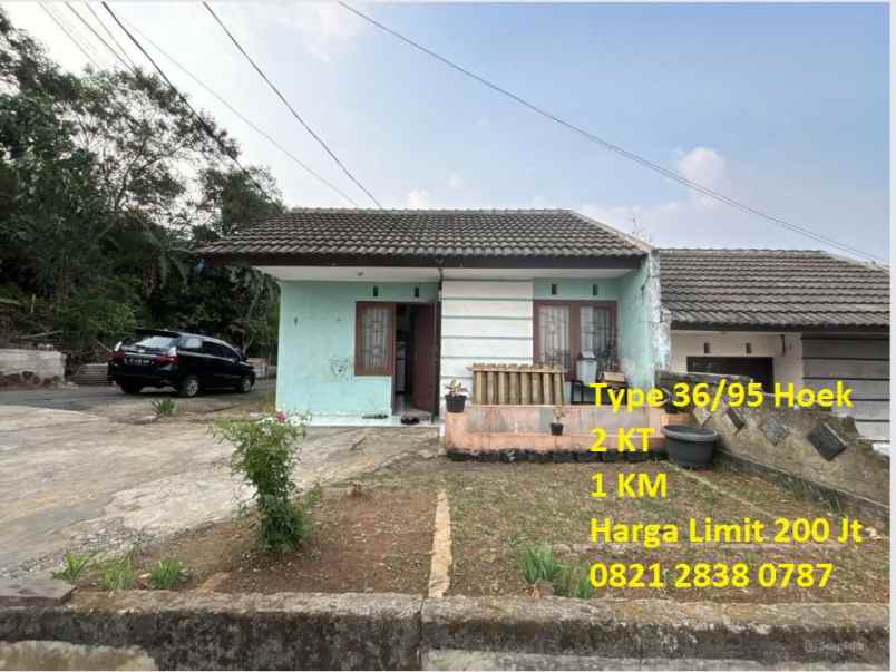 dijual rumah cihanjuang bandung barat