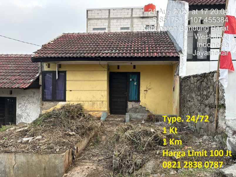 dijual rumah cihanjuang bandung barat