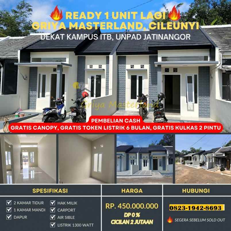 dijual rumah cileunyi