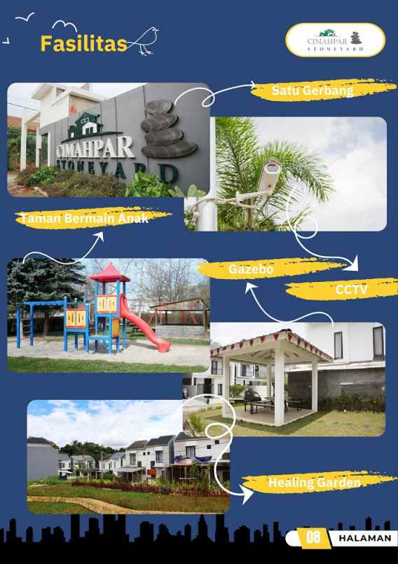 dijual rumah cimahpar stoneyard jl guru