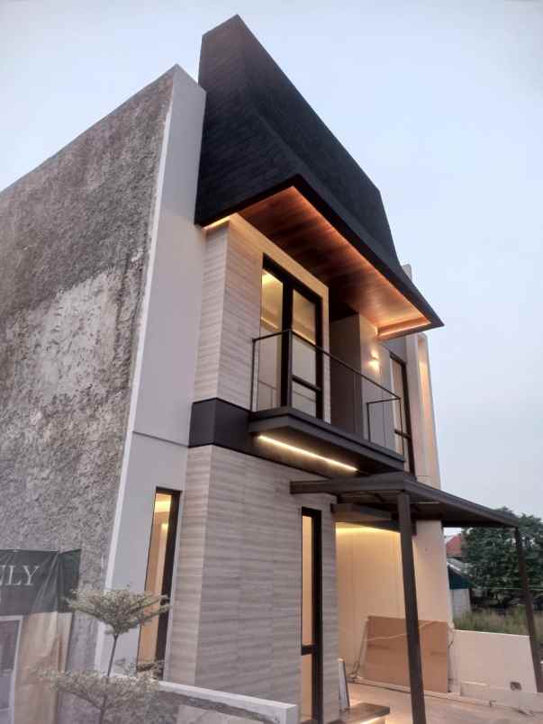 dijual rumah cluster di pitara pancoran mas depok