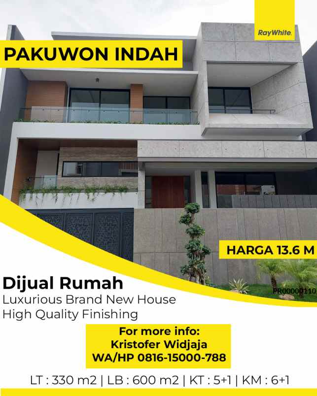 dijual rumah imperial golf pakuwon indah