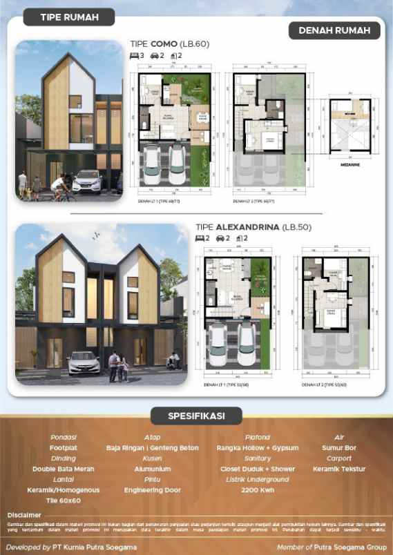 dijual rumah jalan lingkar selatan suradita