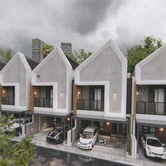 dijual rumah jalan raya meruyung limo