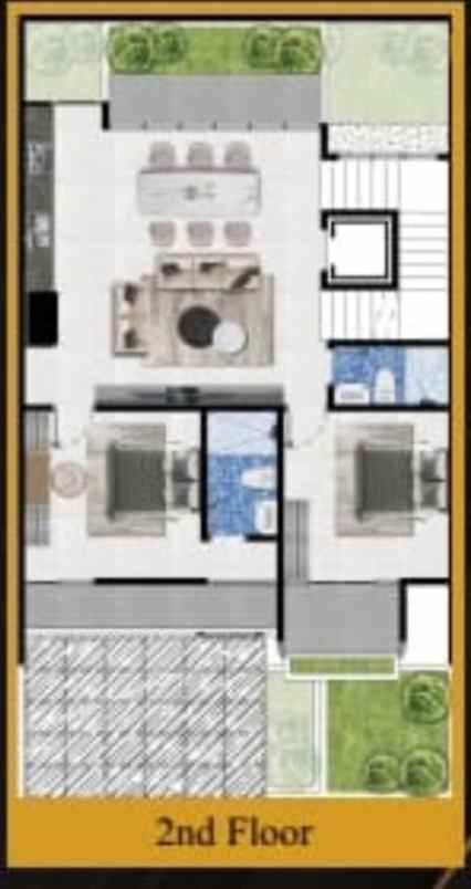 dijual rumah jalan south emerald mansion