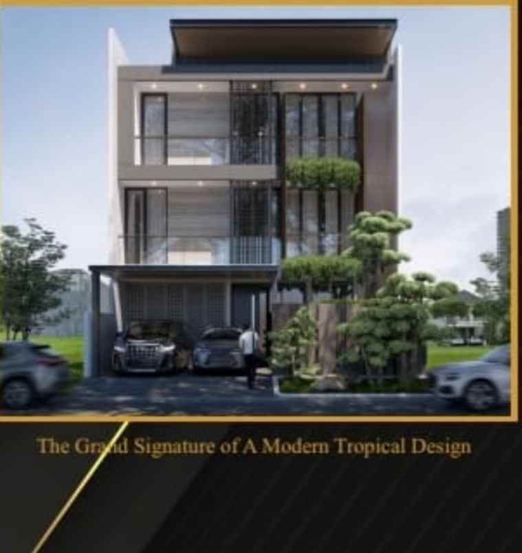 dijual rumah jalan south emerald mansion