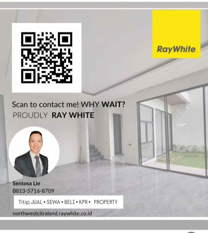 dijual rumah jalan taman pondok indah