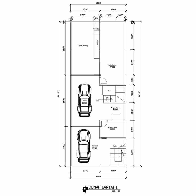 dijual rumah jl durian raya